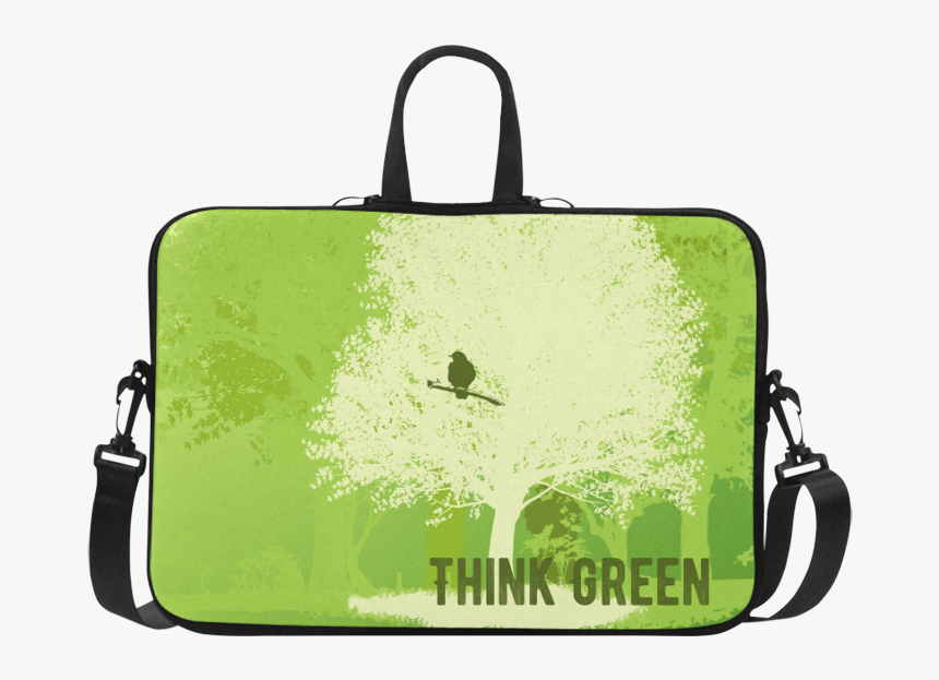 Think Green Nature Save The Earth Vegan Laptop Handbags - Laptop Sleeves Japan, HD Png Download