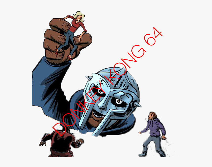 Mf Doom Fantastic Four Cover Par - Mf Doom Cover Art, HD Png Download