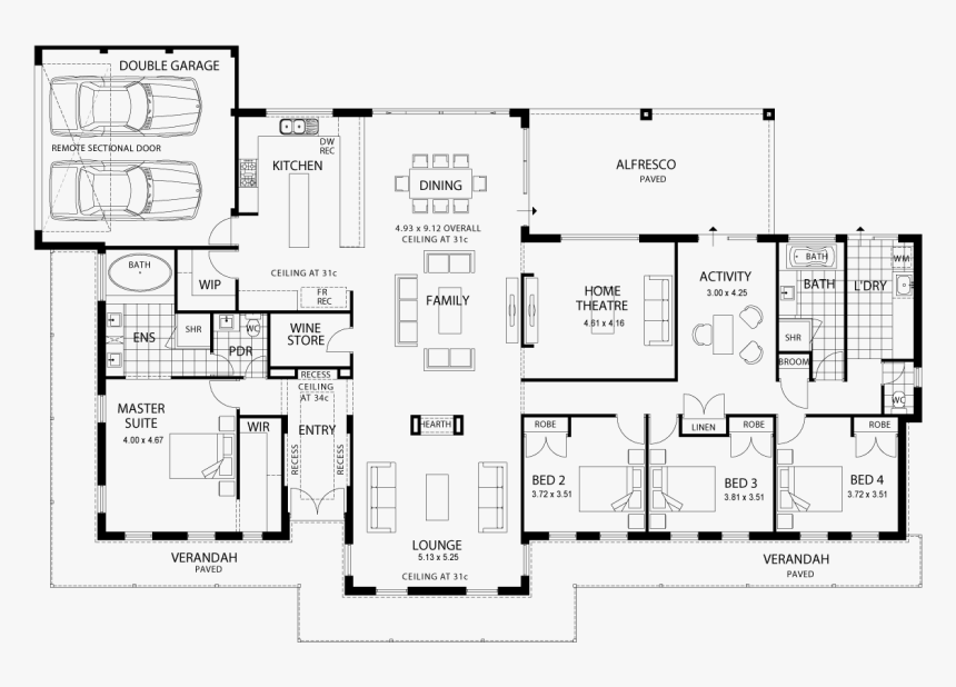 Display - Floor Plan, HD Png Download
