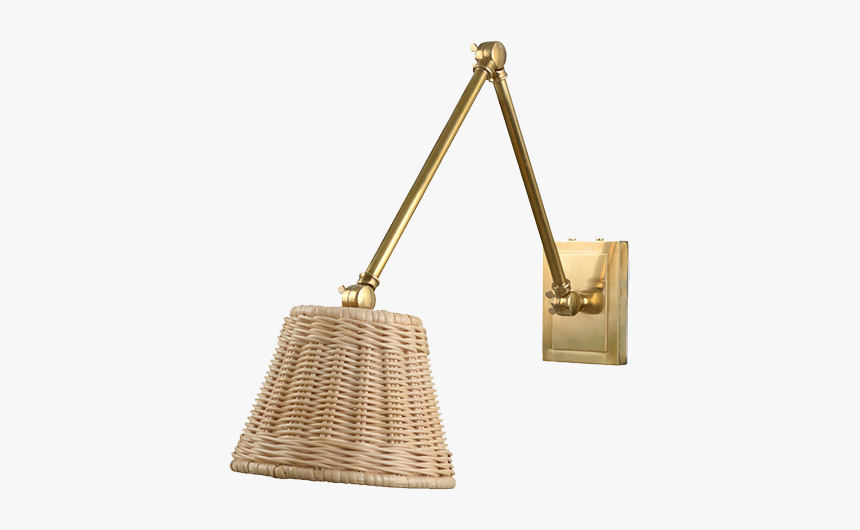 Rattan Wall Light, HD Png Download