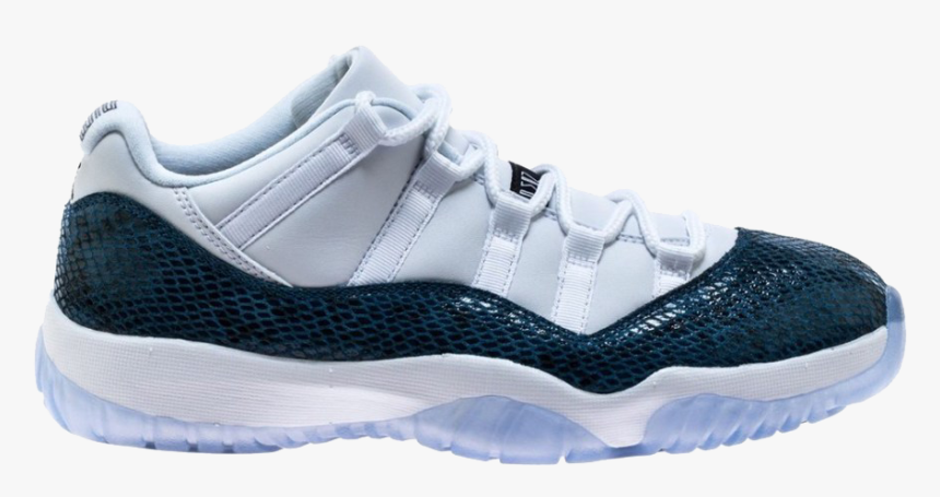 Air Jordan 11 Low Blue Snakeskin 2019 Hall Of Sneakz, HD Png Download