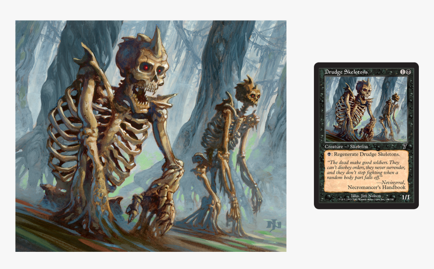 Drudge Skeletons Mtg, HD Png Download