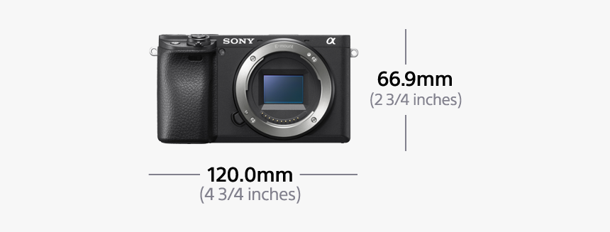 Alpha 6400 Premium Digital E Mount Camera With Aps - Mirrorless Interchangeable-lens Camera, HD Png Download