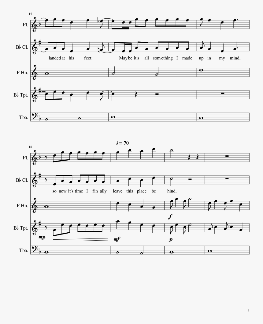 Apex Predator Mean Girls Sheet Music, HD Png Download