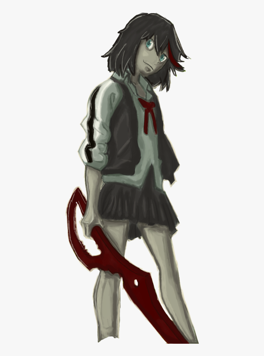 Kill La Kill Painting Test - Illustration, HD Png Download
