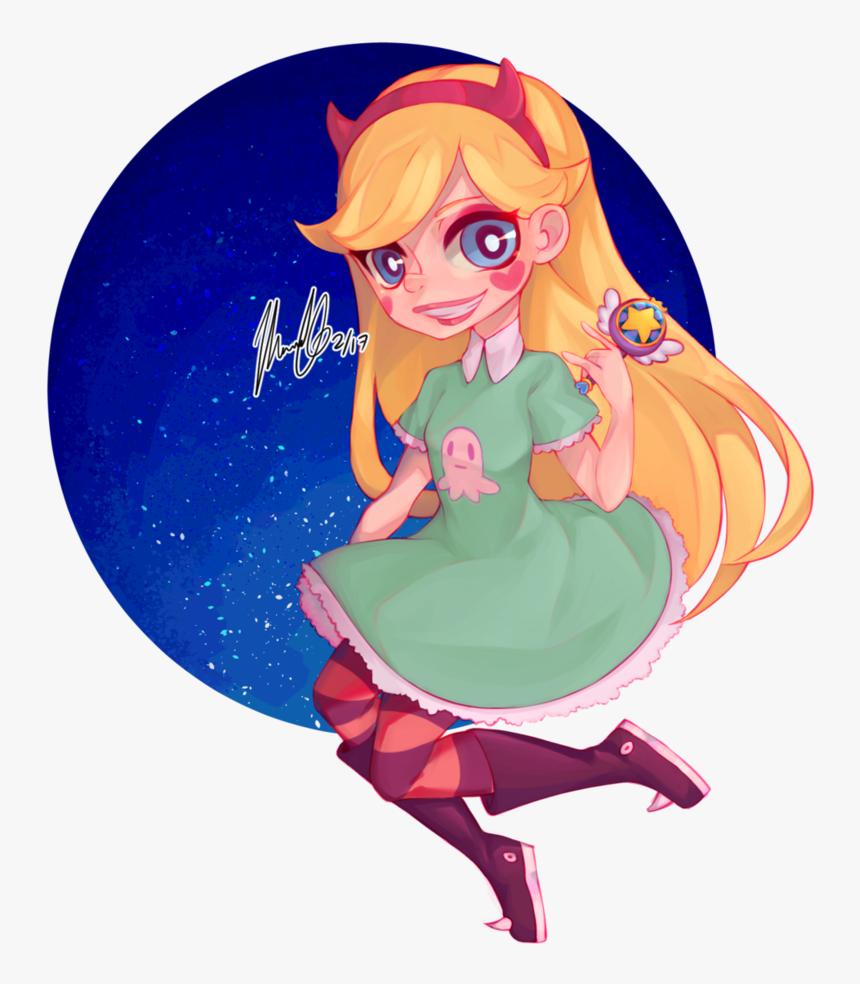 Star Vs The Forces Of Evil By Nekuromii - Cartoon, HD Png Download