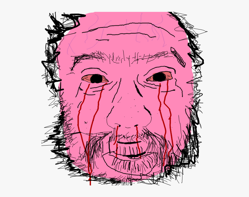 Transparent Sam Hyde Png - Crypto Desperation Meme Wojak, Png Download