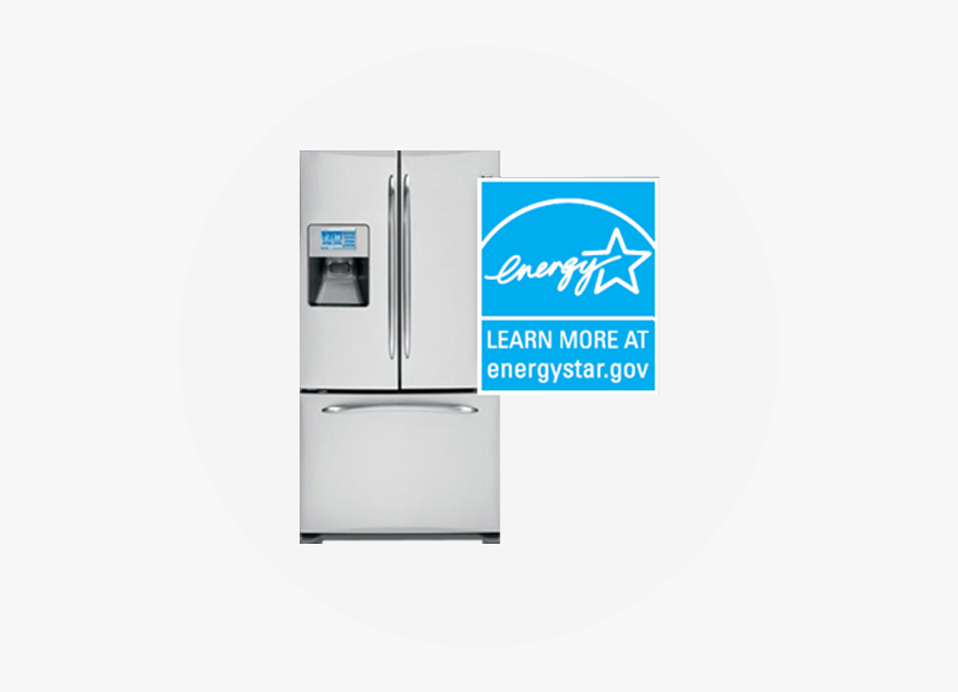Energy Star Certified Refrigerators - Circle, HD Png Download