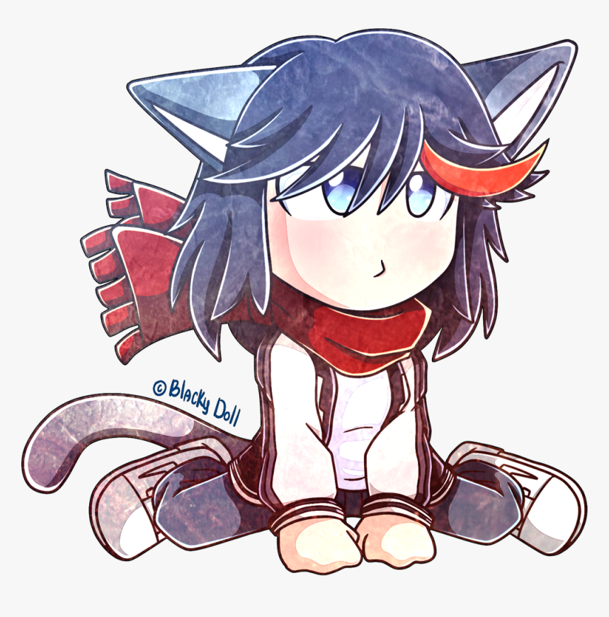 Obladky Doll Ryuko Matoi Satsuki Kiryuin Aikuro Mikisugi - Kill La Kill Neko, HD Png Download