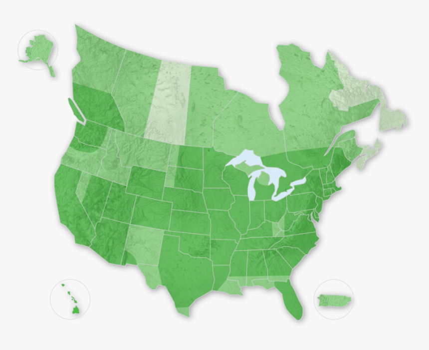 Us Map Date Average Last Frost, HD Png Download