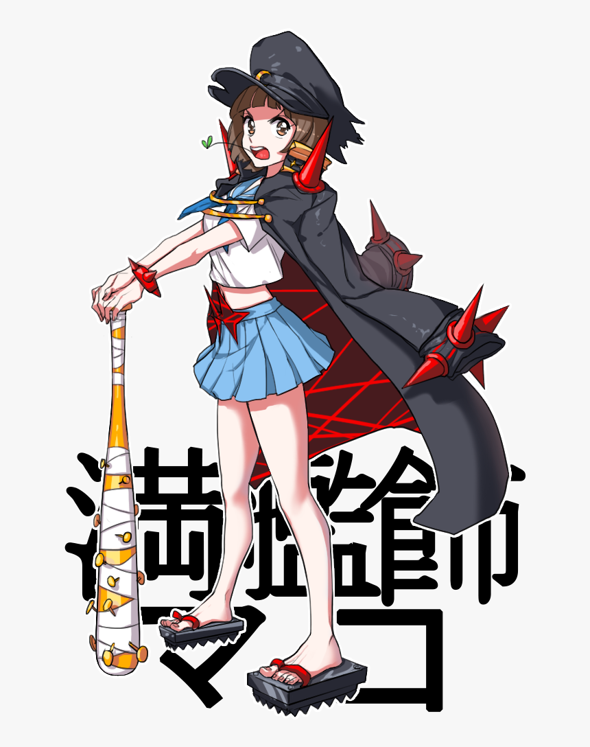 Anime, Pixiv Id 638742, Kill La Kill, Mankanshoku Mako - Cartoon, HD Png Download
