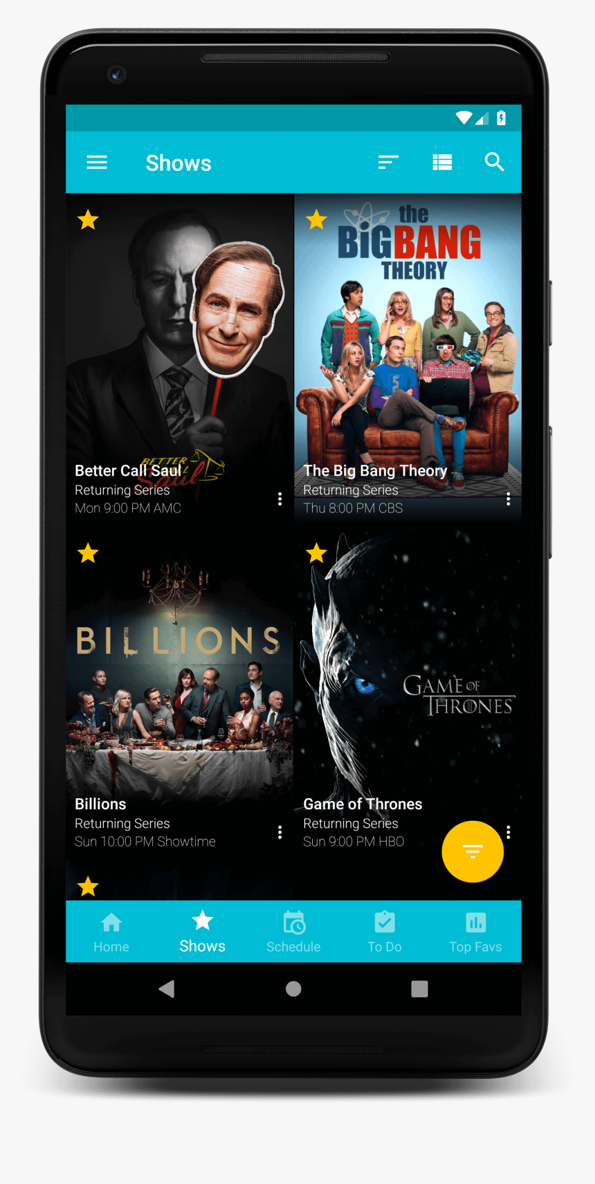 Shows Screen - Smartphone, HD Png Download
