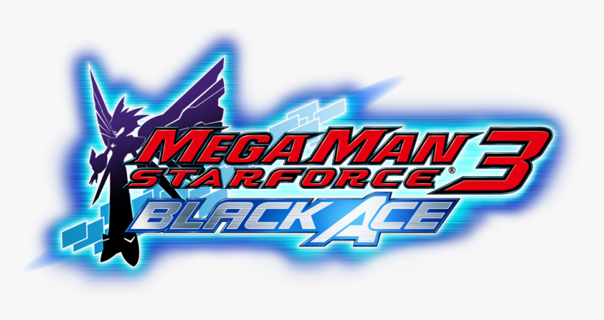 Megaman Star Force 3 Black Ace Logo, HD Png Download