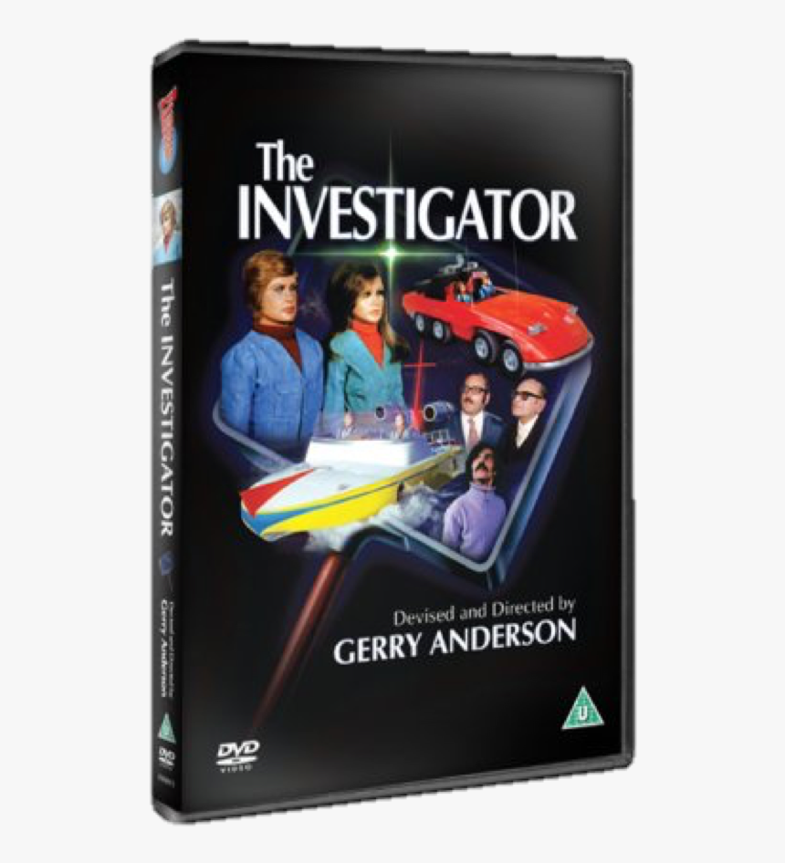 Dvd Cover2 - Gerry Anderson The Investigators Dvd, HD Png Download