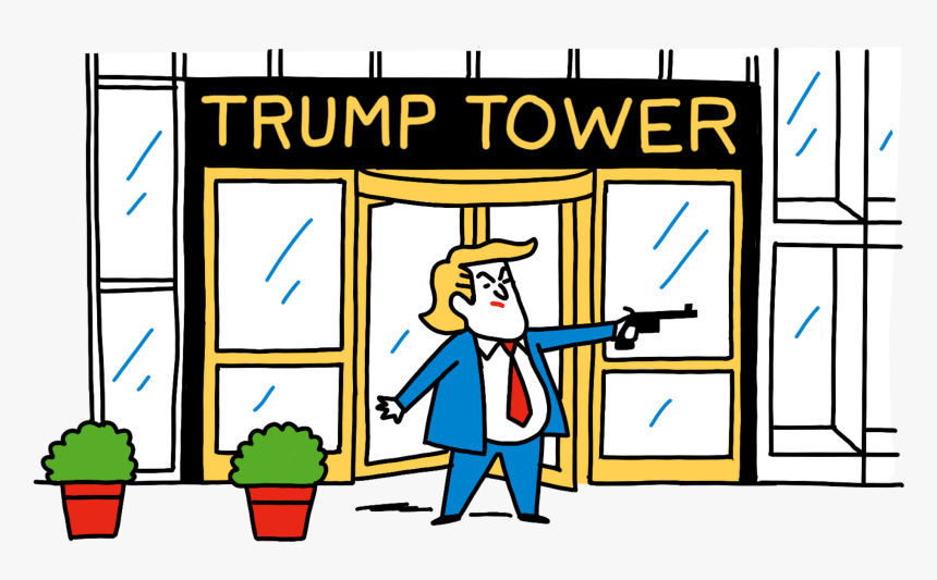 Trump Staff Resign Cartoon, HD Png Download