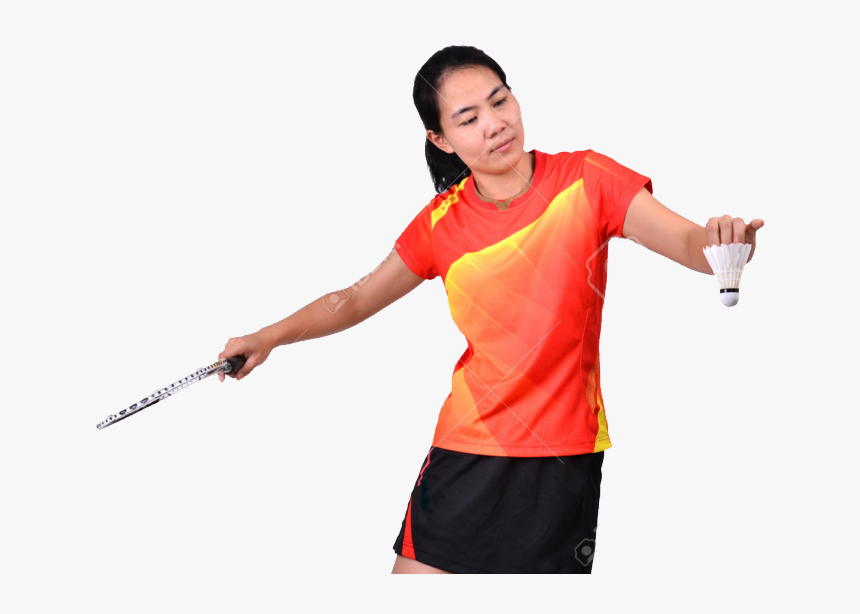 People Playing Badminton Png , Png Download - Transparent Badminton Players Png, Png Download