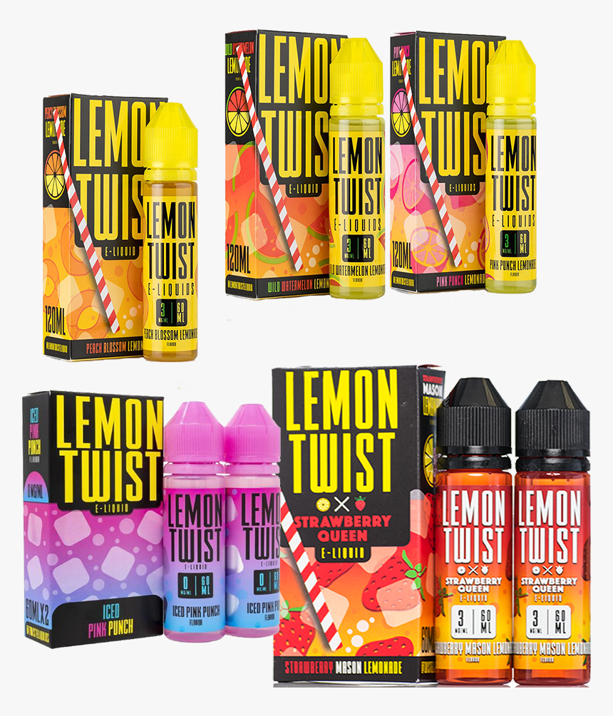 Lemon Twist E Liquid, HD Png Download