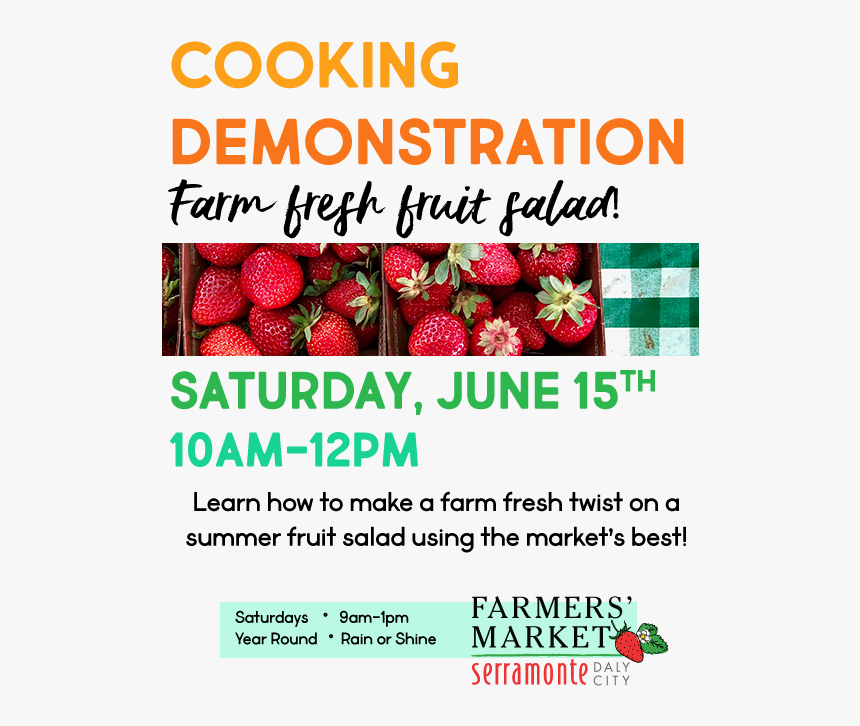 Dcs Cooking Demo Fruit Salad 2019 Web, HD Png Download