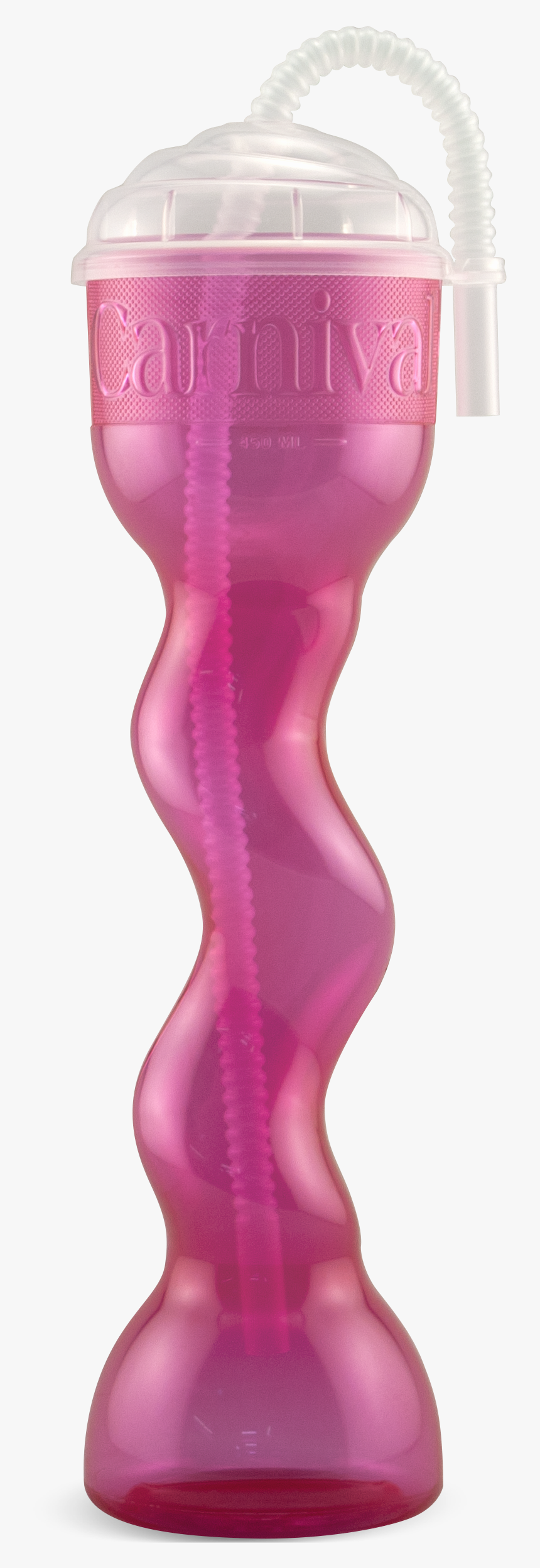 20oz Blow Molded Twisted Yard With Snap On Twist Lid - Water Bottle, HD Png Download