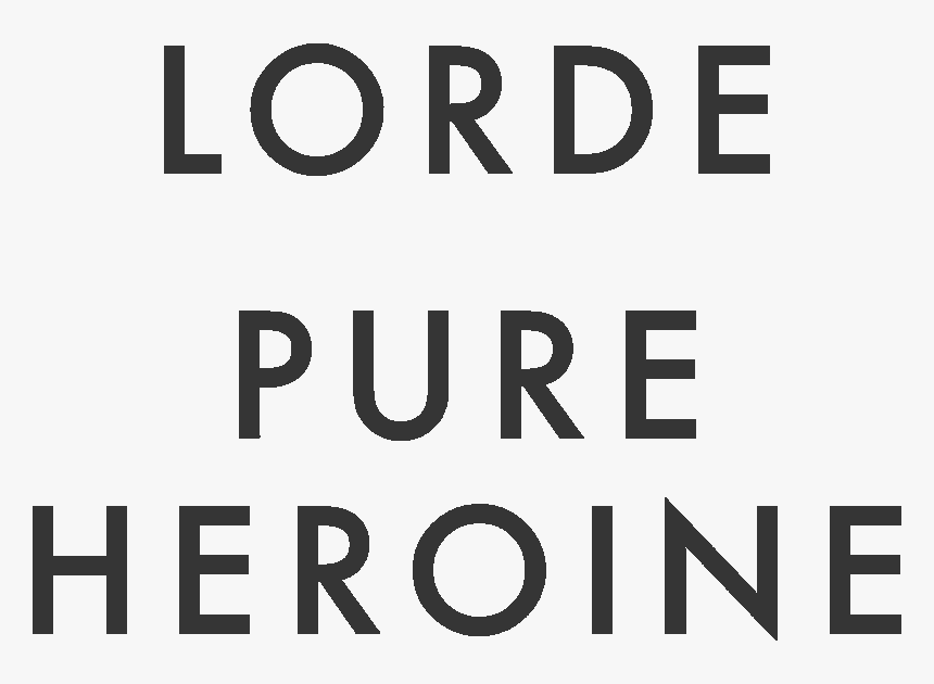 Pure Heroine Logo - Pure Heroine, HD Png Download