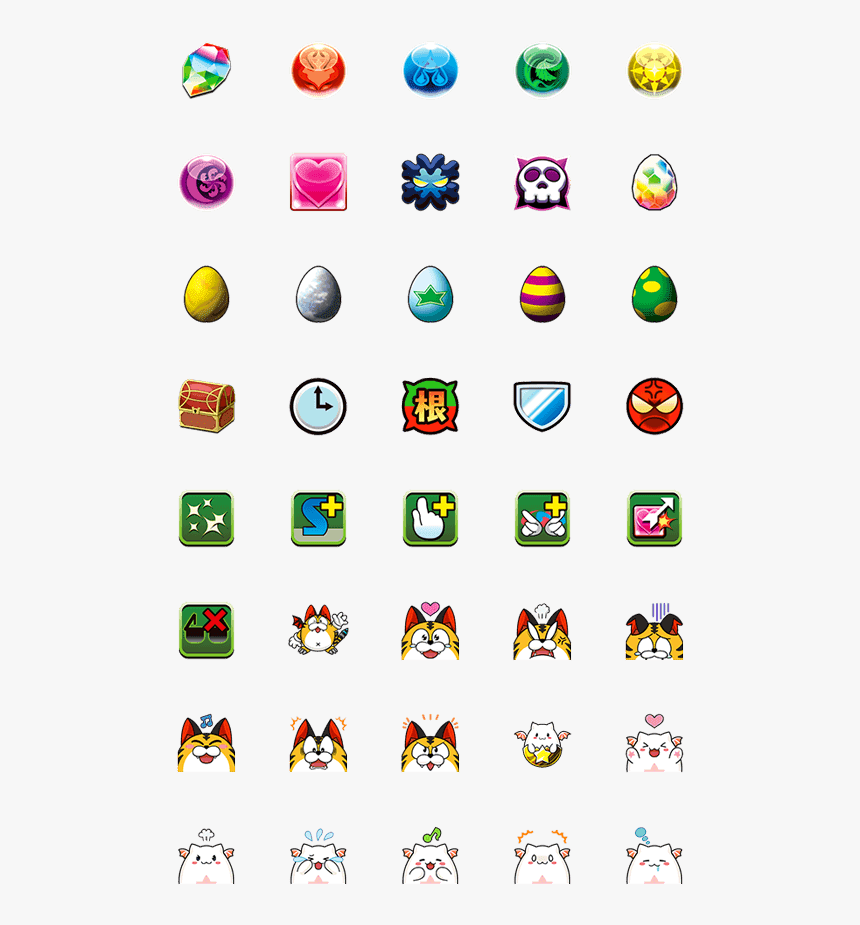 パズドラ 絵文字, HD Png Download