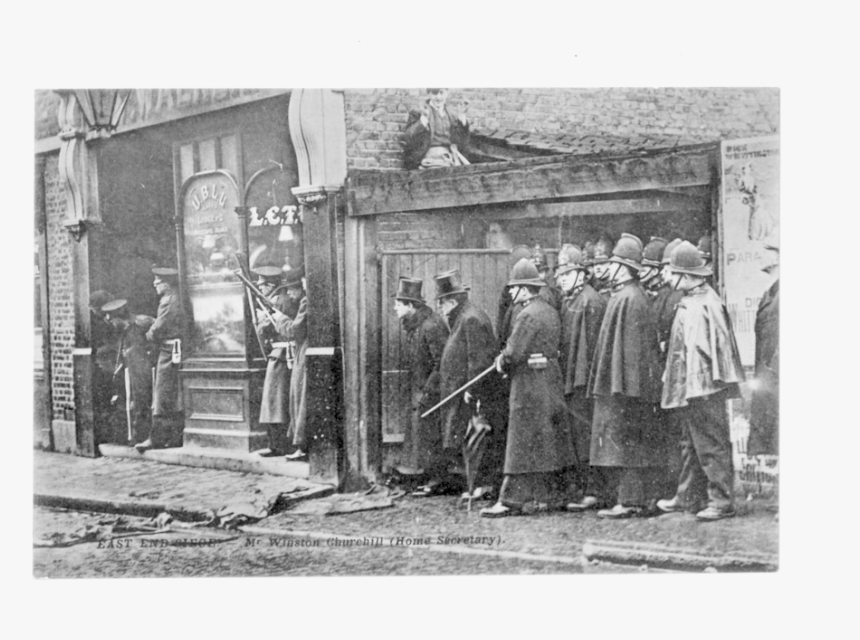 Winston Churchill At The Siege - Vintage Clothing, HD Png Download