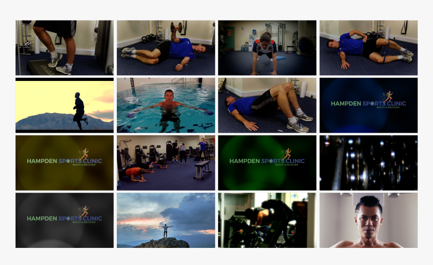 Hampden Sports Clinic Confirmed As Official Physio - Collage, HD Png Download