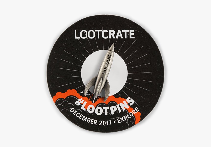 Loot Crate August 2017 Pin, HD Png Download
