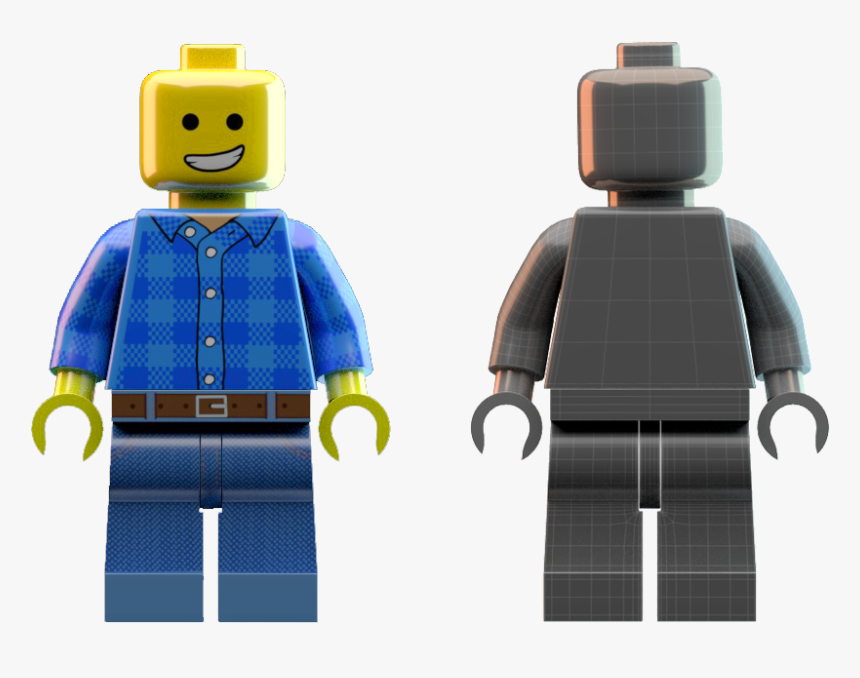 Created This Lego Man Just For Fun - Lego, HD Png Download