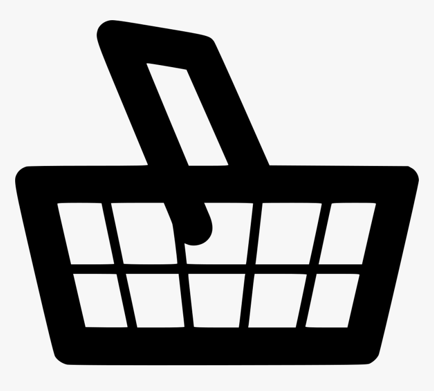 Supermarket Basket Png Icon - Ecommerce Icon Png, Transparent Png