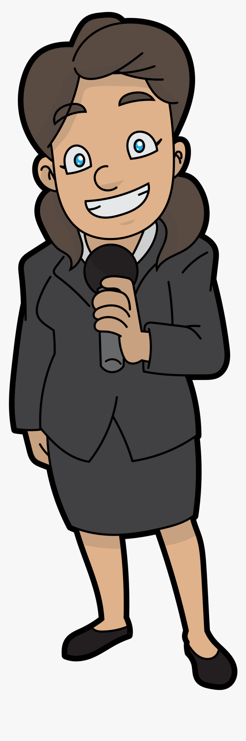 Happy Business Woman Png, Transparent Png