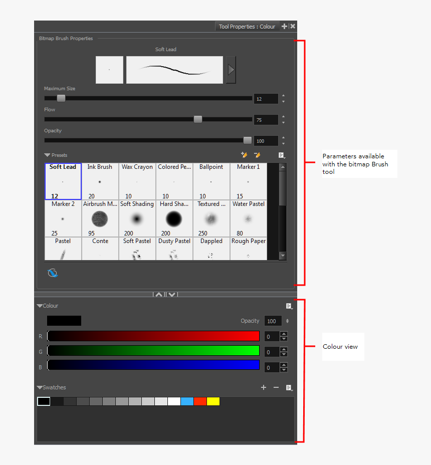 Colour Brush Png, Transparent Png