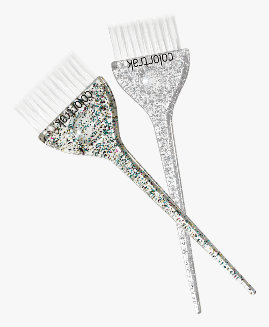 The Glitter Brushes Glitter Hair Color Brush, HD Png Download