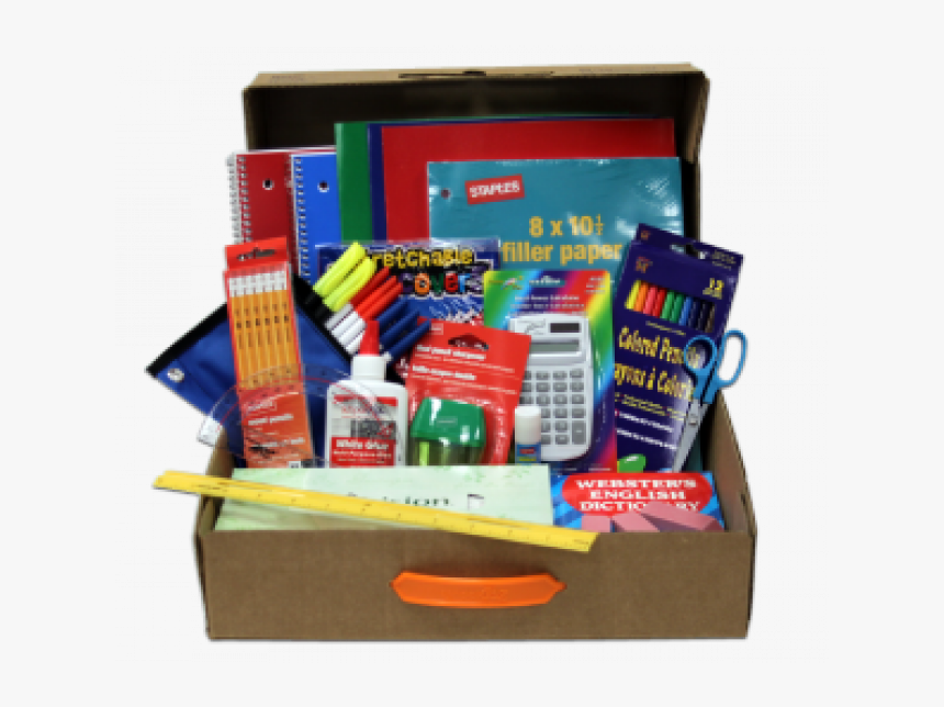 Junior High/high School Supply Kit - Back To School Supply Kit, HD Png Download