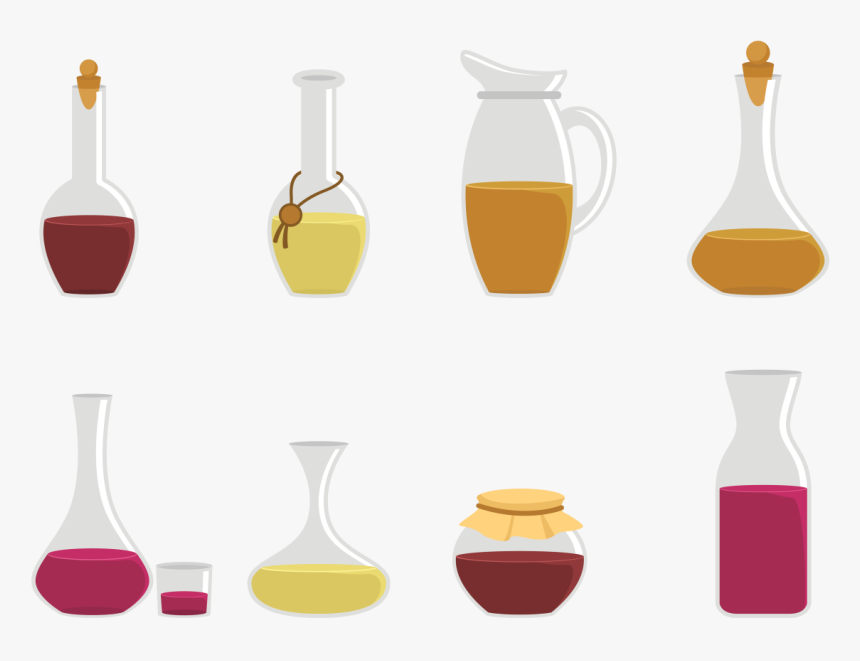 Wine Bottle Vector Png Download, Transparent Png