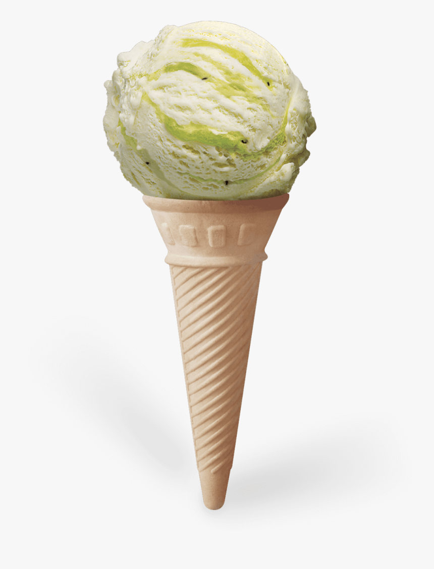 Cone Kiwi Fruit 1340 X1340 - Hokey Pokey Ice Cream Cone, HD Png Download