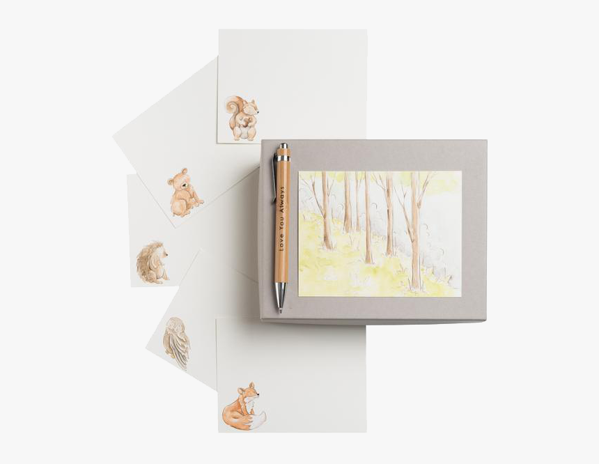 Love You Always Note Card Box - Tree, HD Png Download