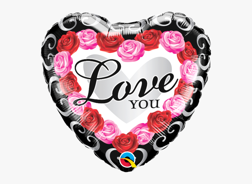 Red Rose Love Heart, HD Png Download