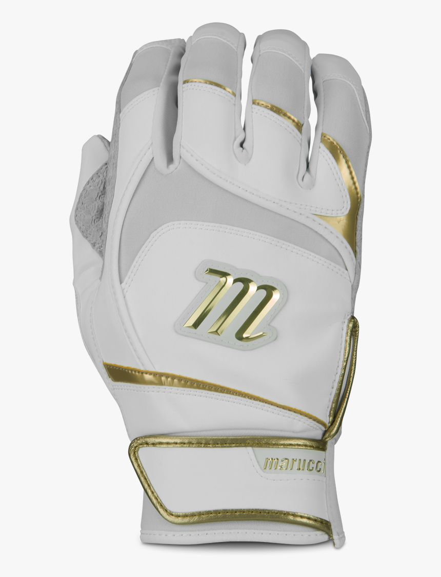 Transparent Power Glove Png - Marucci Batting Gloves Gold, Png Download