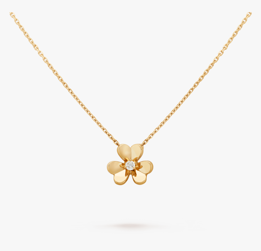Frivole Pendant, Mini Model, - Van Cleef Flower Necklace, HD Png Download
