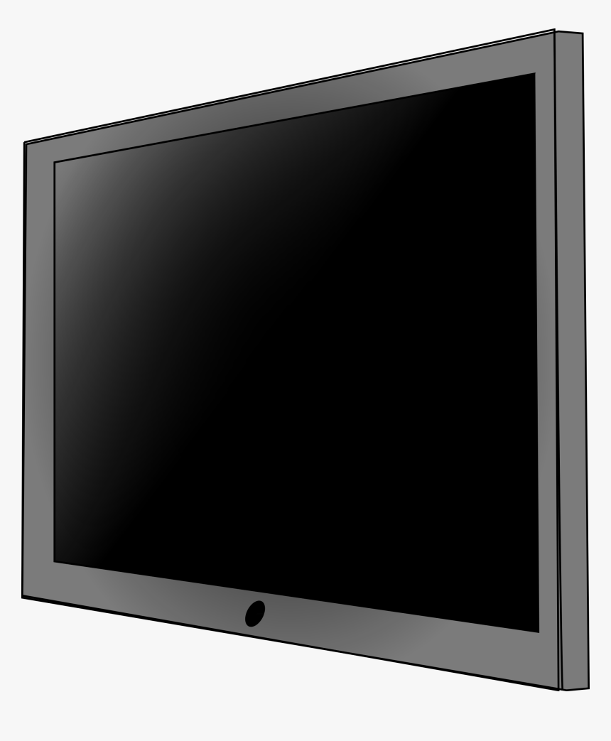 Transparent Clipart Tvs - Led-backlit Lcd Display, HD Png Download