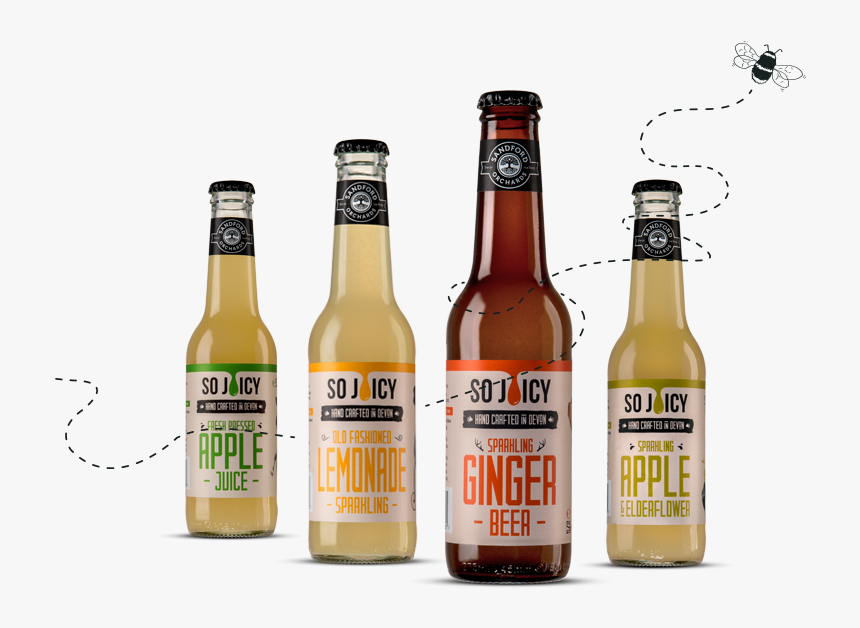 So Juicy Range - Glass Bottle, HD Png Download