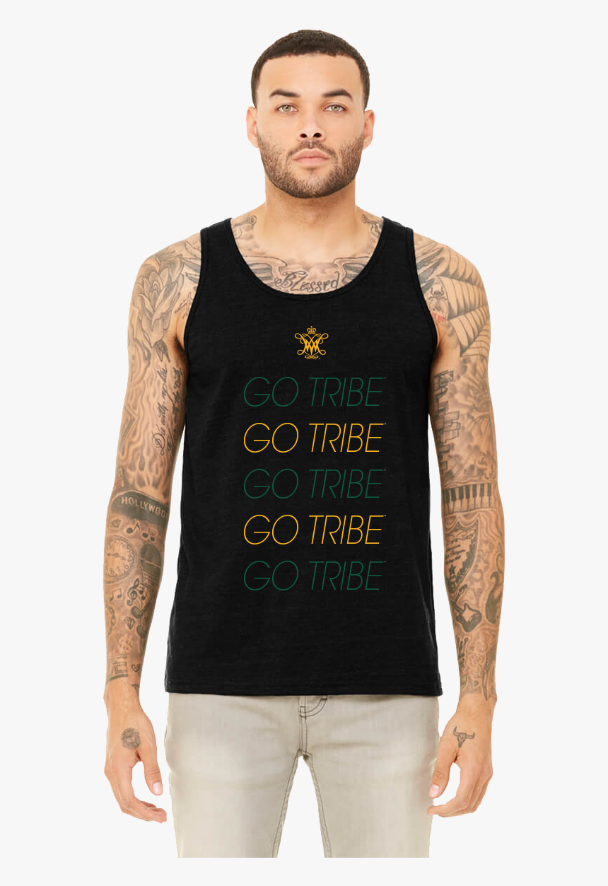 Wmcam3480 
 Class - Black Tank Top Graphic Mens, HD Png Download