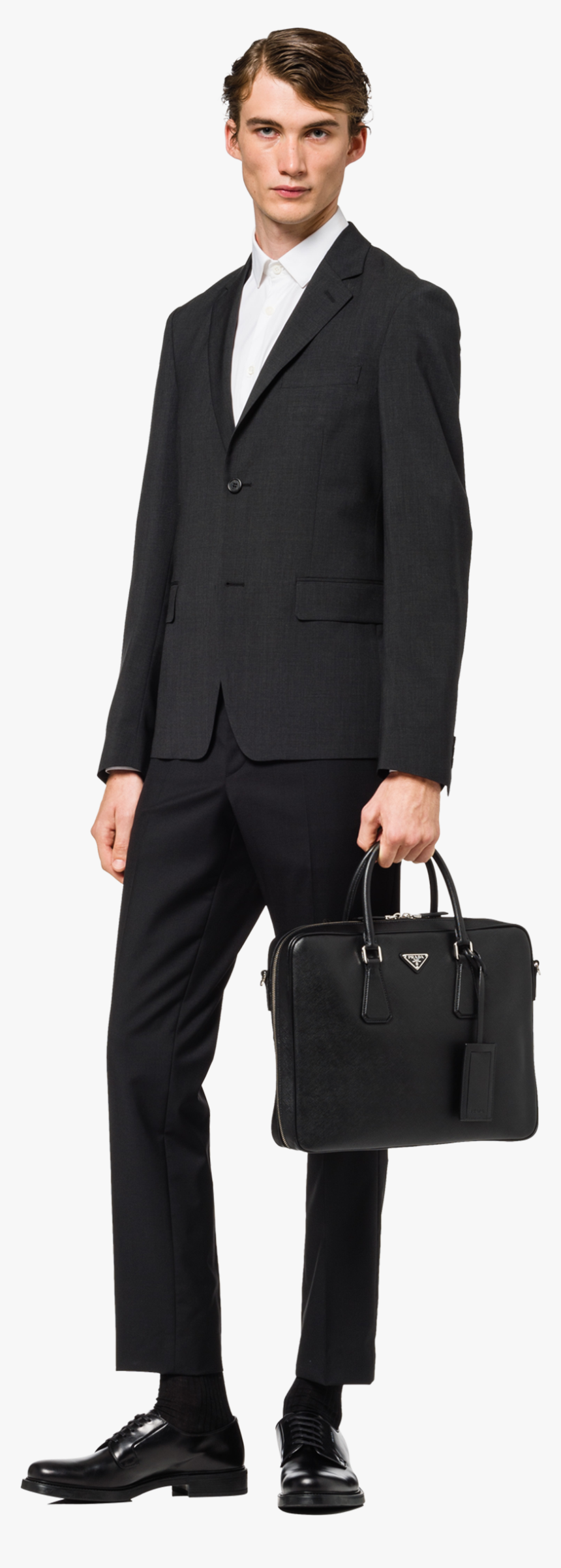 briefcase prada