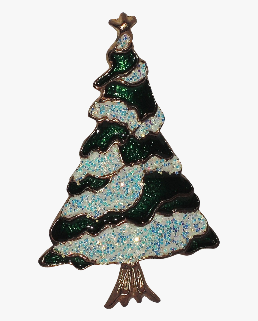 Christmas Tree Snow Png, Transparent Png