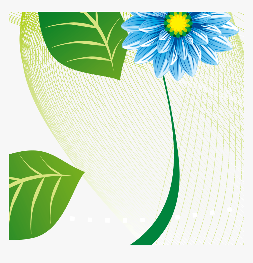 Decorative Leaf Png Image - African Daisy, Transparent Png