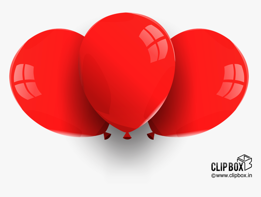 Transparent Red Balloon Clipart - Balloon, HD Png Download