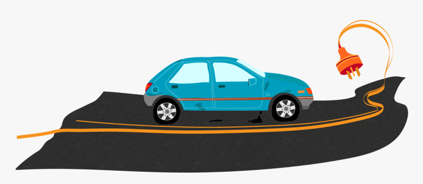 Road And Car Png, Transparent Png
