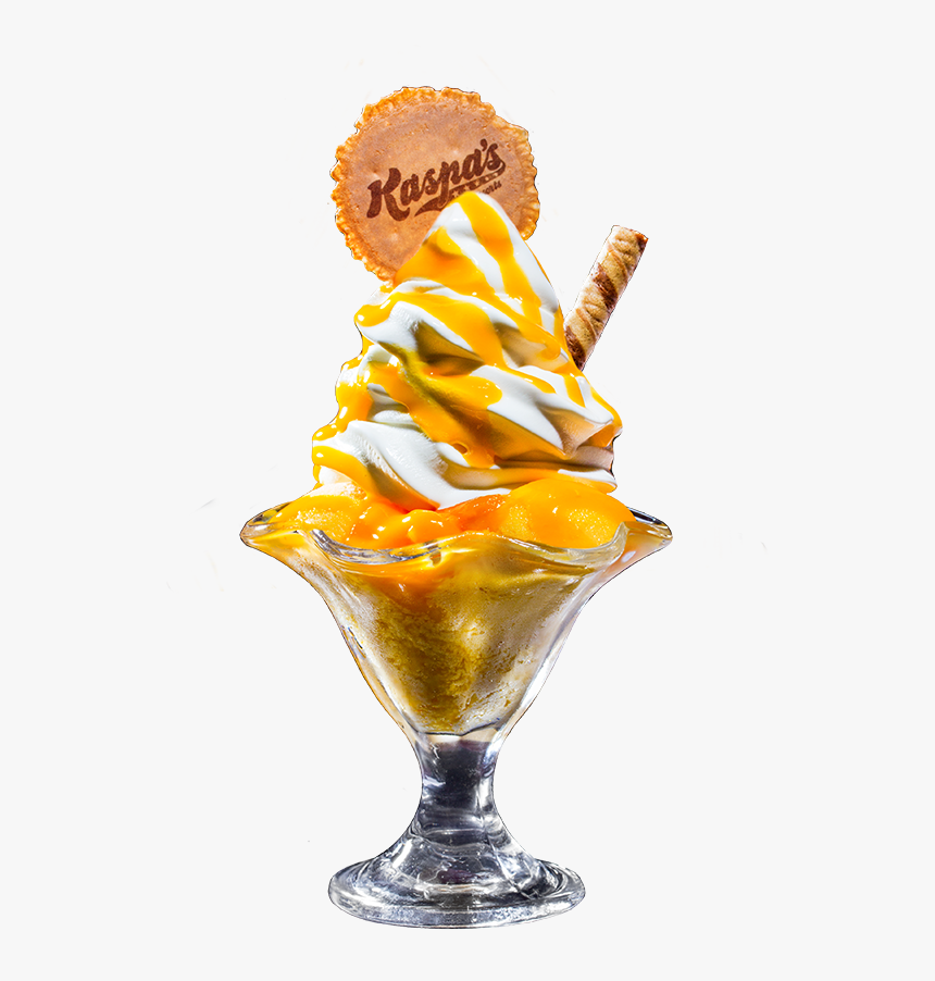 Kaspas Mango Mania Sundae, HD Png Download
