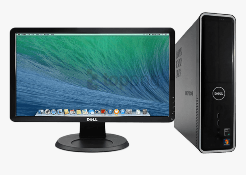 Image With Transparent Background - Transparent Dell Desktop Png, Png Download